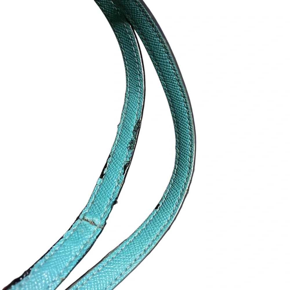 CITY TOTE WITH ZIPPER (COACH F57522) BLUE GREEN/BLACK ANTIQUE NICKEL